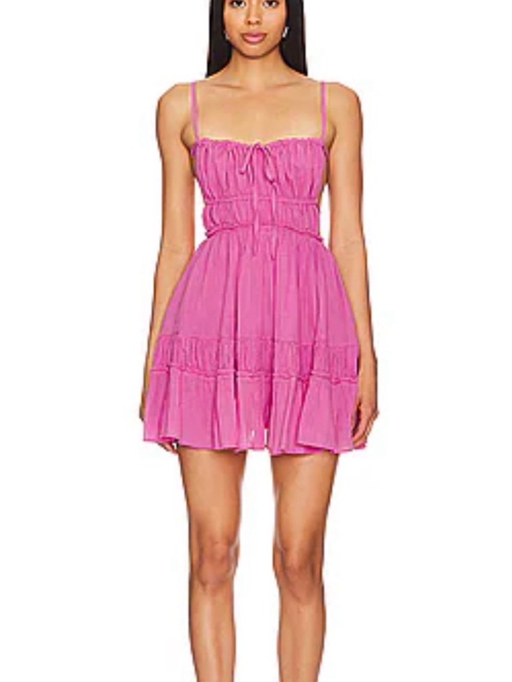 Free People Womens Taking Sides Cotton Mini Dress in Island Flower Size S Resort